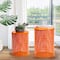 Glitzhome® Multi-Functional Metal Accent Table Set